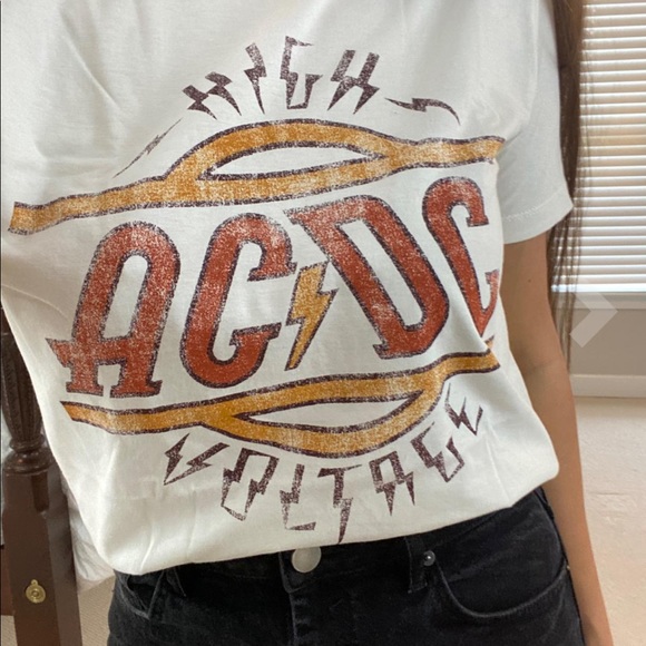 High Voltage AC/DC Band Tee - Picture 3 of 7